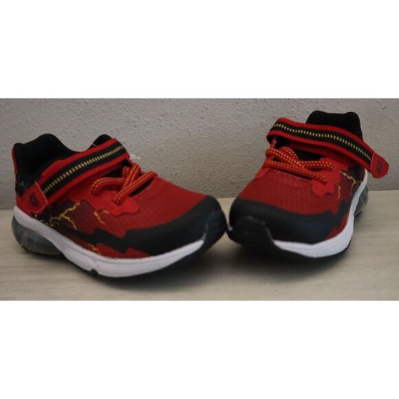 Stride Rite BB035201 Toddler Boy's Sz 7W Red M2P Lightning Sneakers - Picture 6 of 12